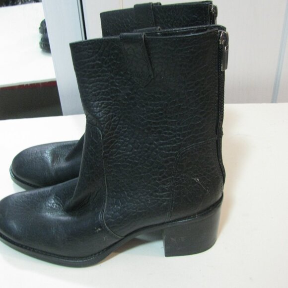 Vince Camuto Boots 9M 9 Faux Leather Heeled New NWT - Picture 3 of 7